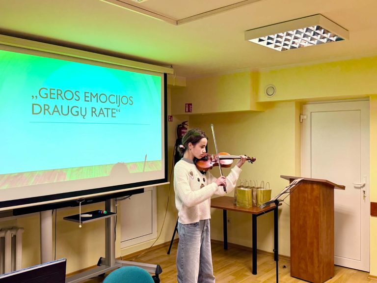 Geros emocijos draugų rate
